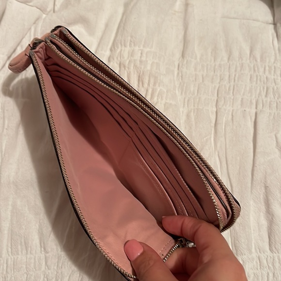 Pink Coach Wristlet - Picture 2 of 5